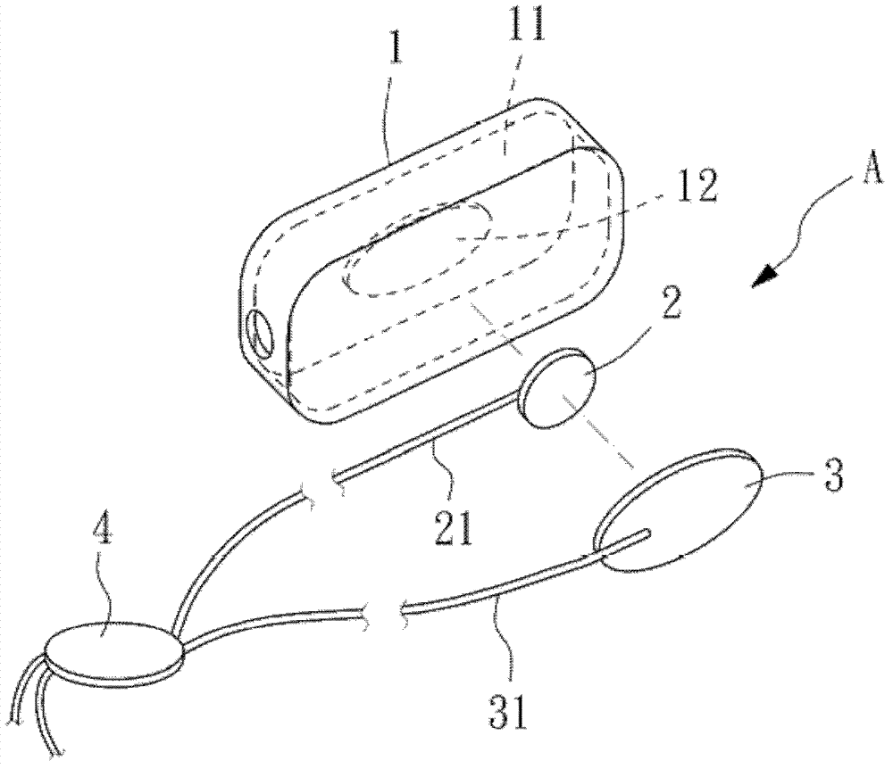 Throat vibration type microphone and hand-free communication device comprising same