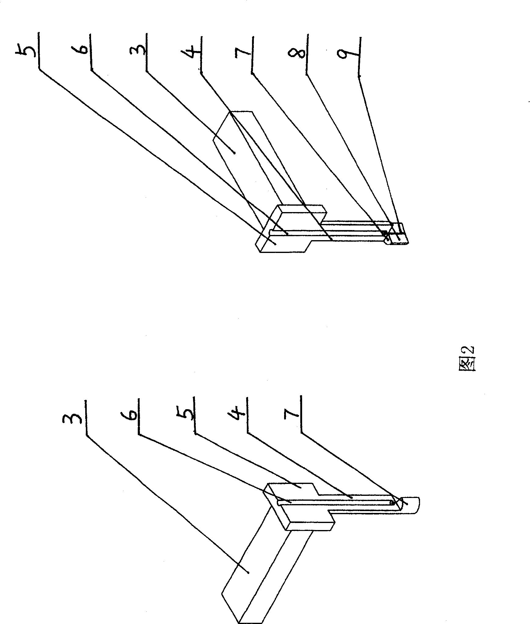 Stamping semi-module of forming die