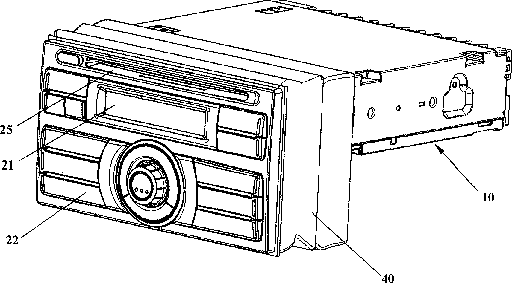 Electronic device with adjustable panel inclination angle