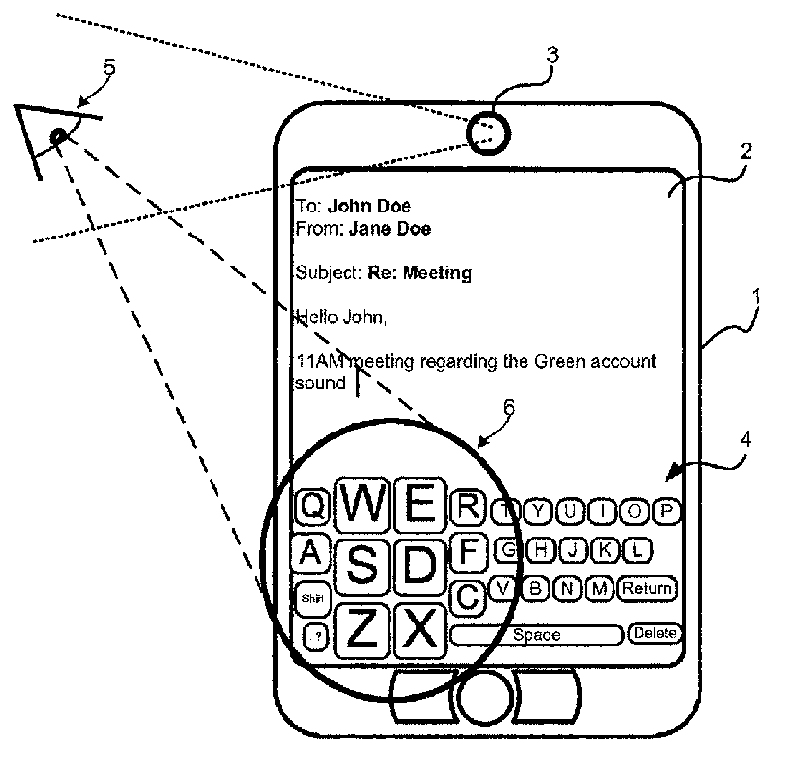 Apparatus and methods for dynamically correlating virtual keyboard dimensions to user finger size