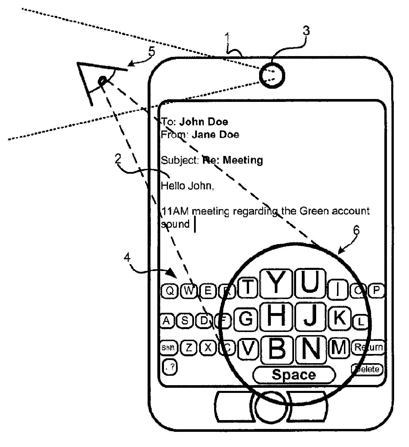 Apparatus and methods for dynamically correlating virtual keyboard dimensions to user finger size