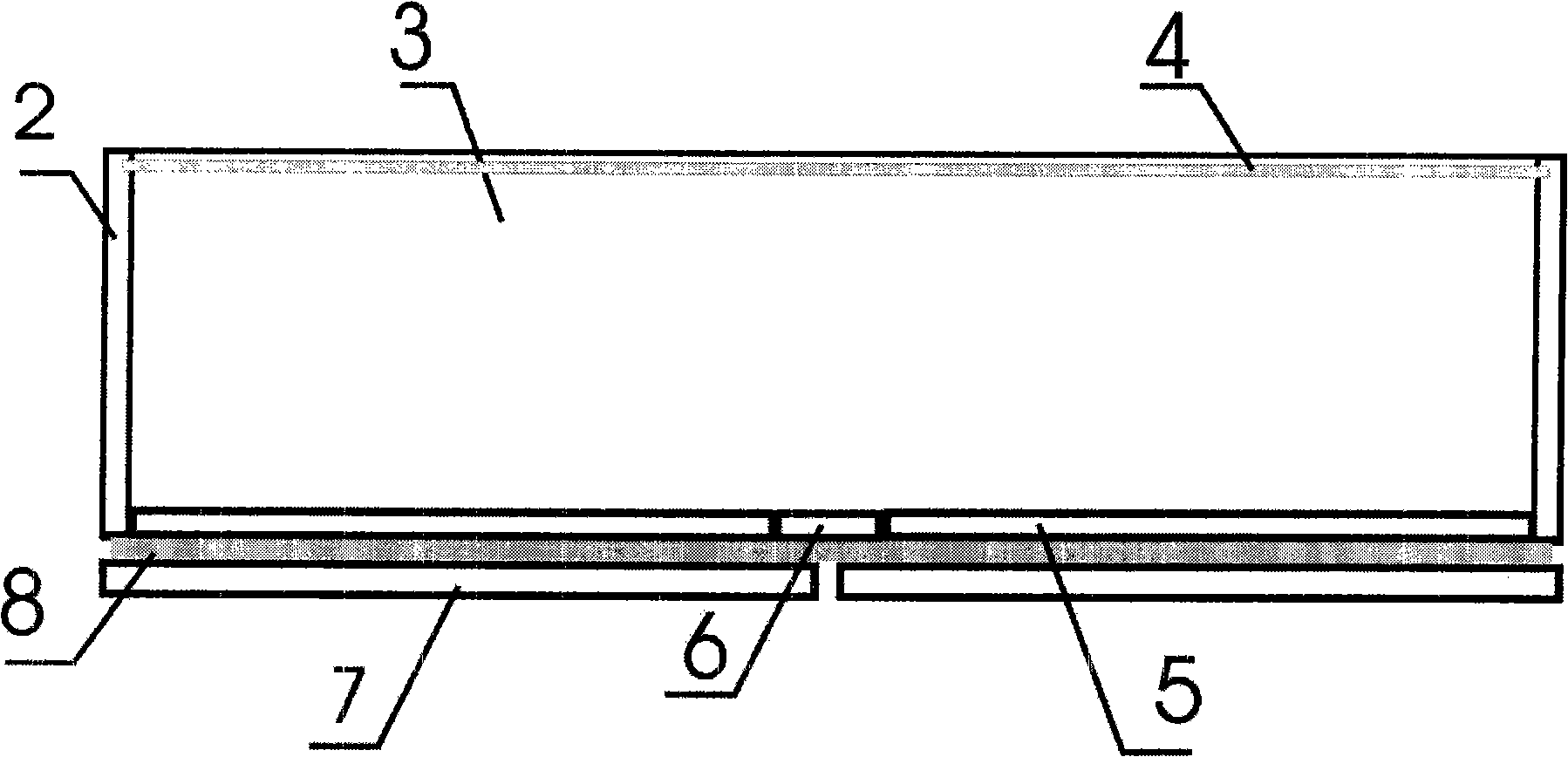 Sealing method of cabinet