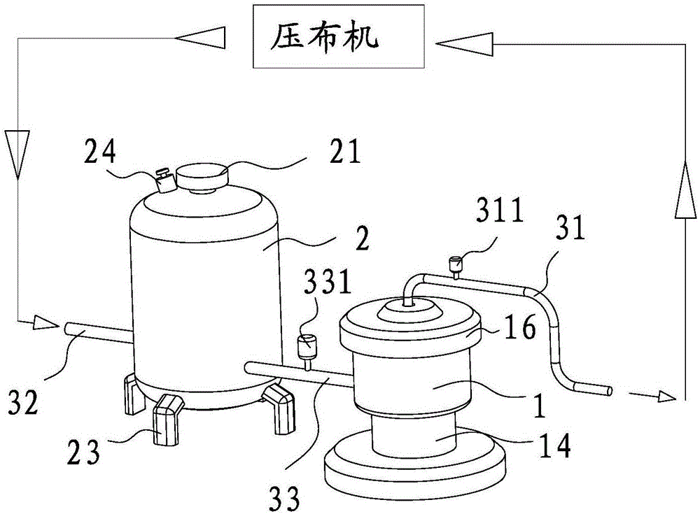 High-energy-saving type cloth pressing electric equipment