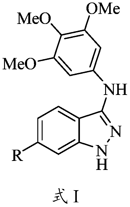 Tubulin inhibitor and preparation method and application thereof