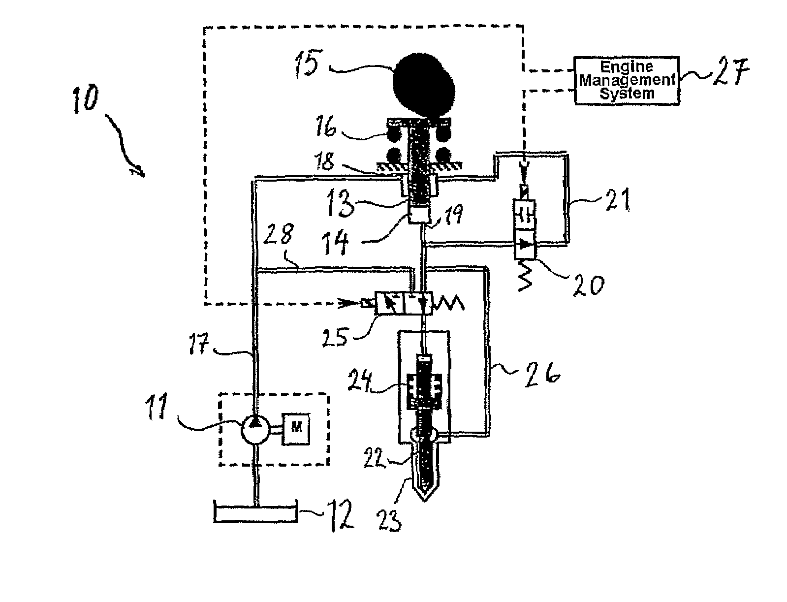 Method for controlling a fuel injector