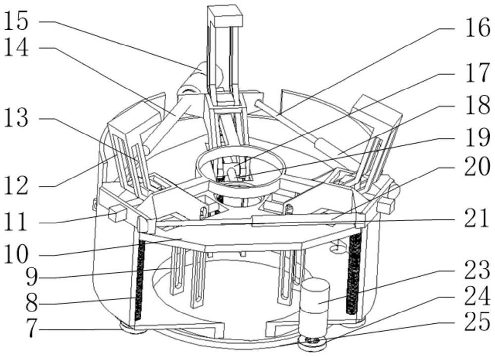 A self-centering retractable capture docking device