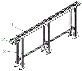 Cleaning, loading and unloading automation device