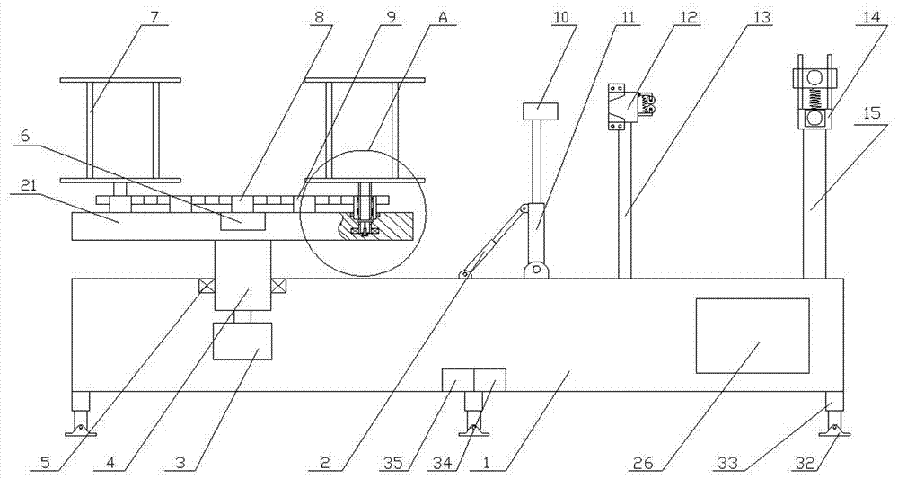 Online waste and old cable retrieving device