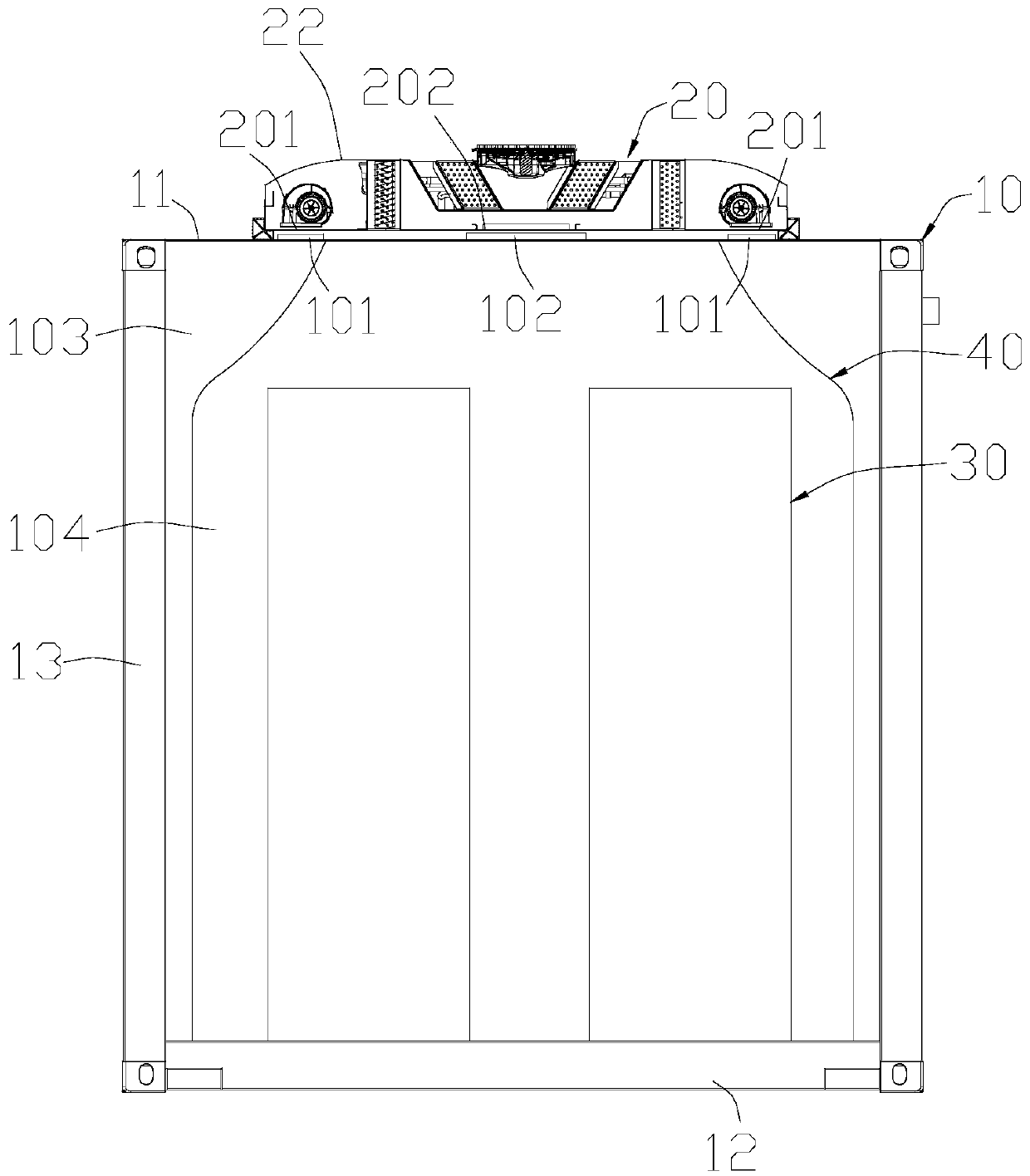 Energy storage container