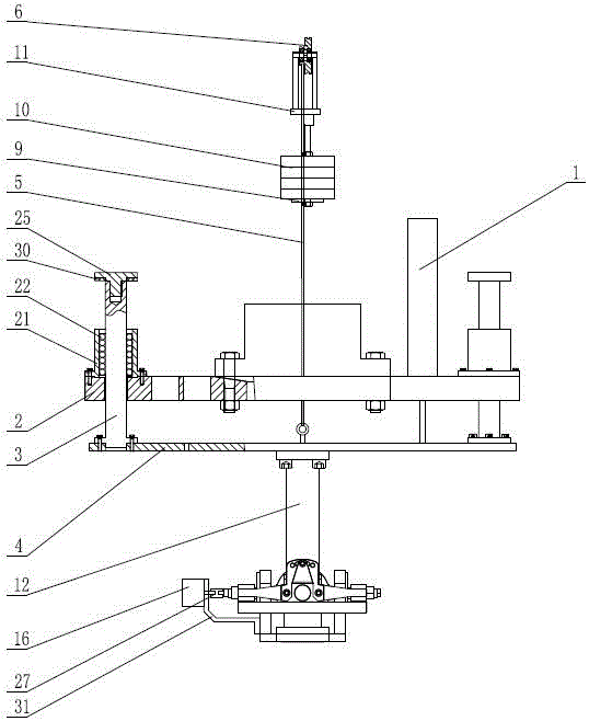 Measuring Mechanism in Ship Model Rotary Arm Test