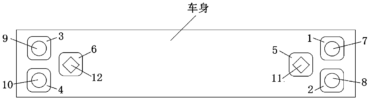 Novel double-layer vehicle lamp device and control method thereof