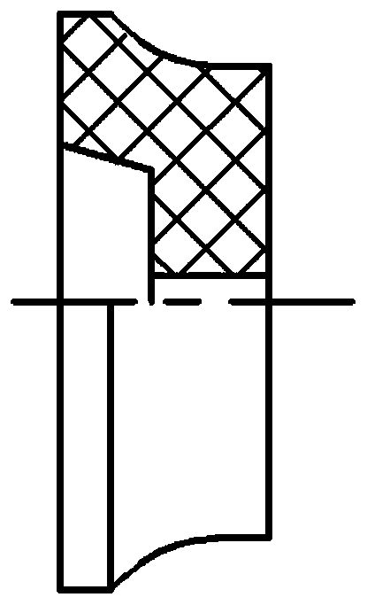 Polystyrene spray plug for solid rocket engine and foaming method thereof