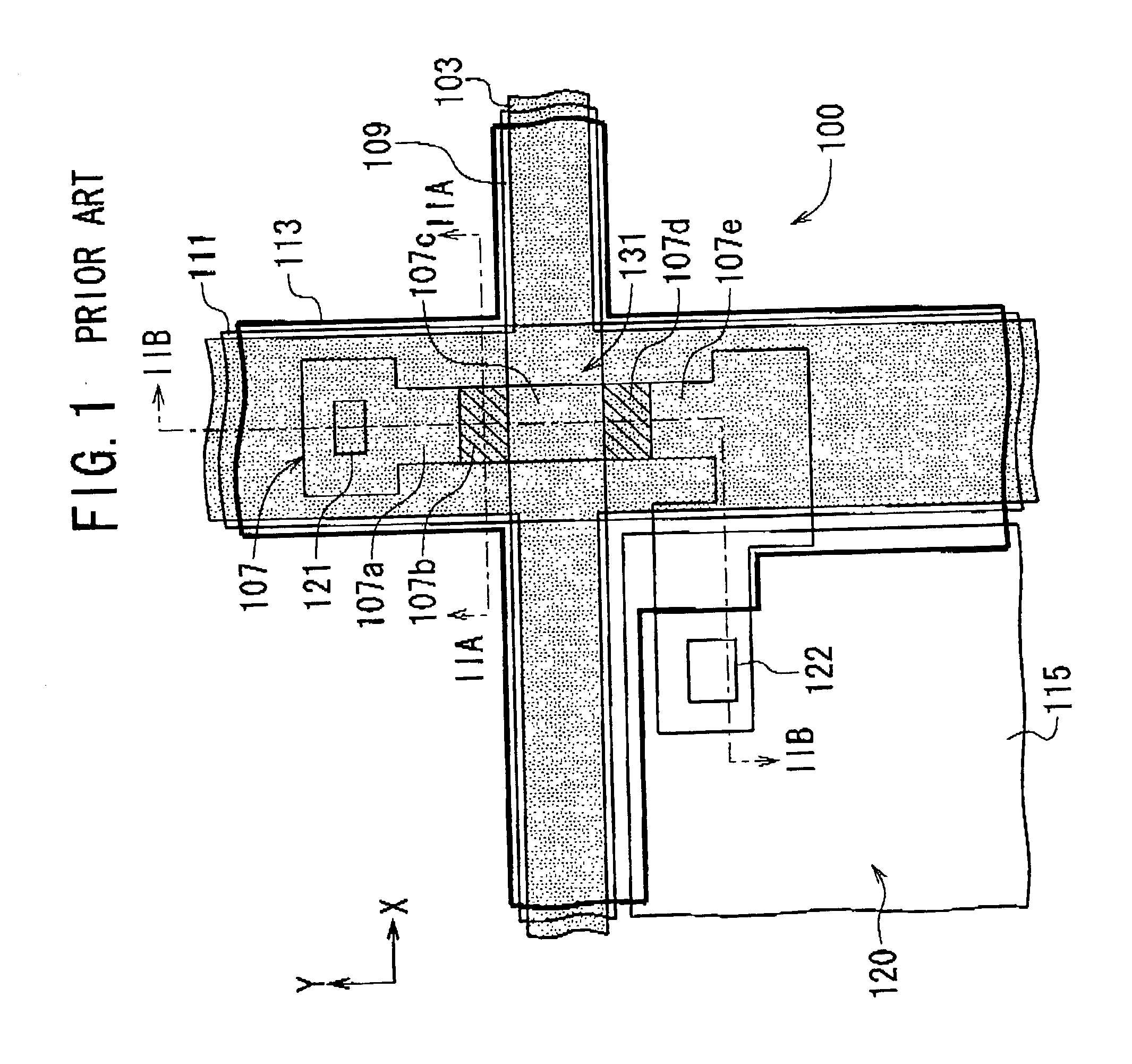 TFT array substrate and active-matrix addressing liquid-crystal display device