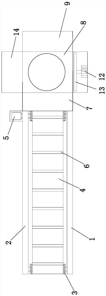 Sorting device for logistics