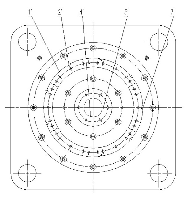 Motor stator piece punching blanking stamping technology and key die thereof