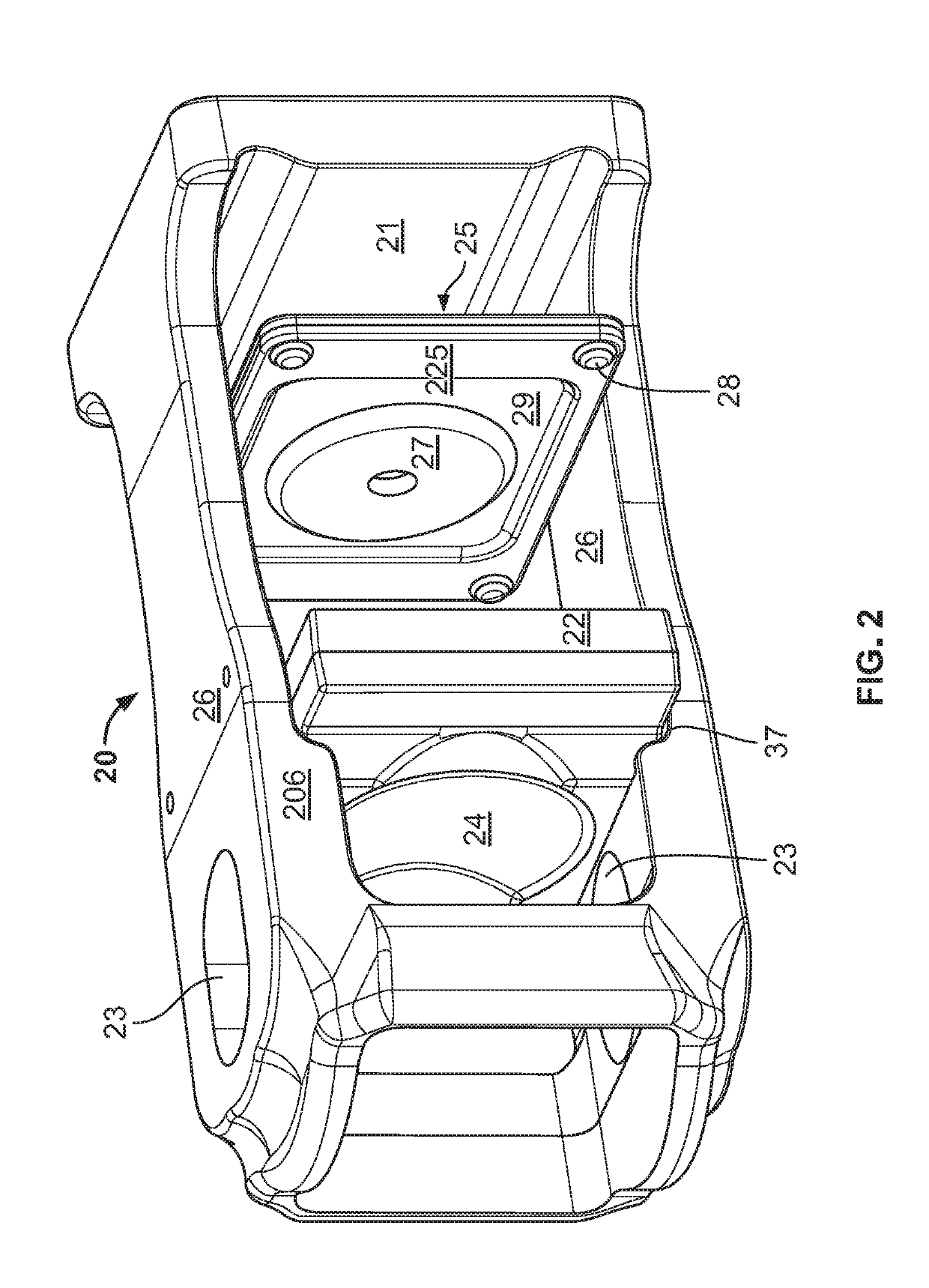 Cushioning apparatus for a railway car