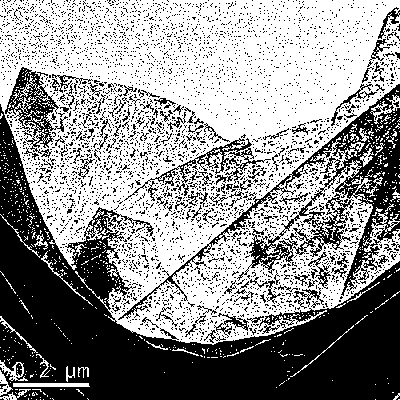 Method for preparing high-quality large-size graphene on large scale