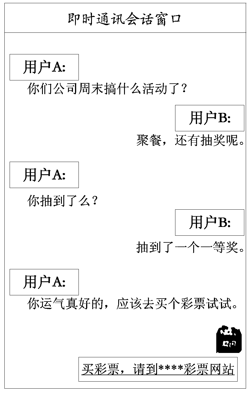 Information processing method and system for instant messaging