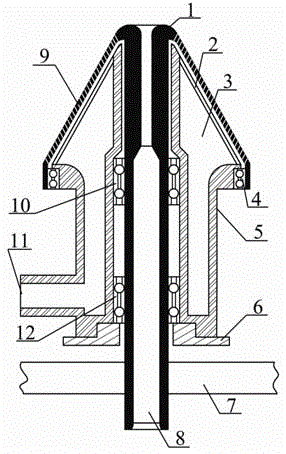 Method of improving yarn surface structure in positive holding rotation mode