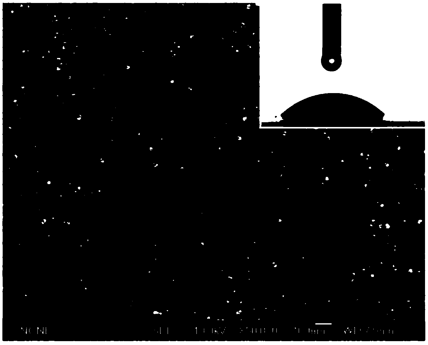 Preparation method of hydrophobic separating membrane