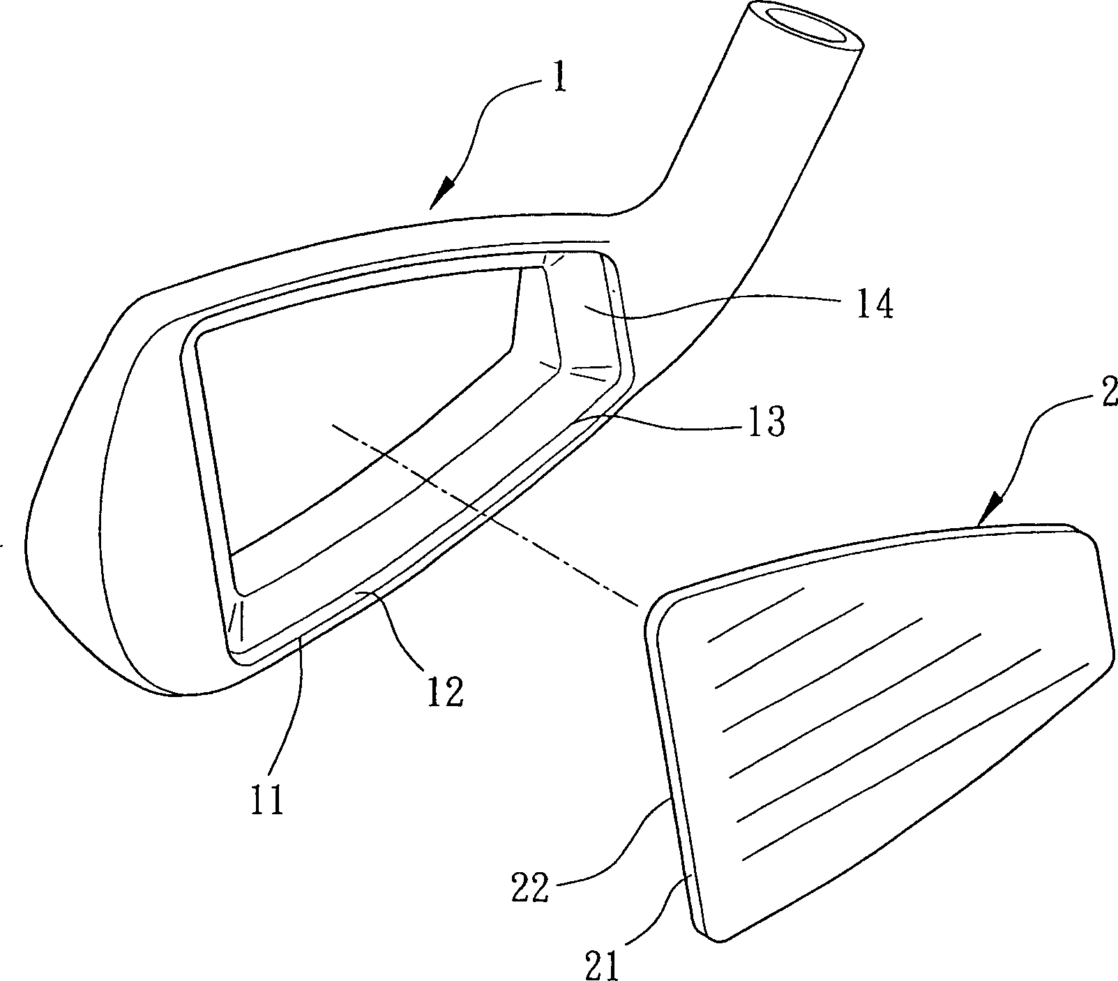 Welded golf club head