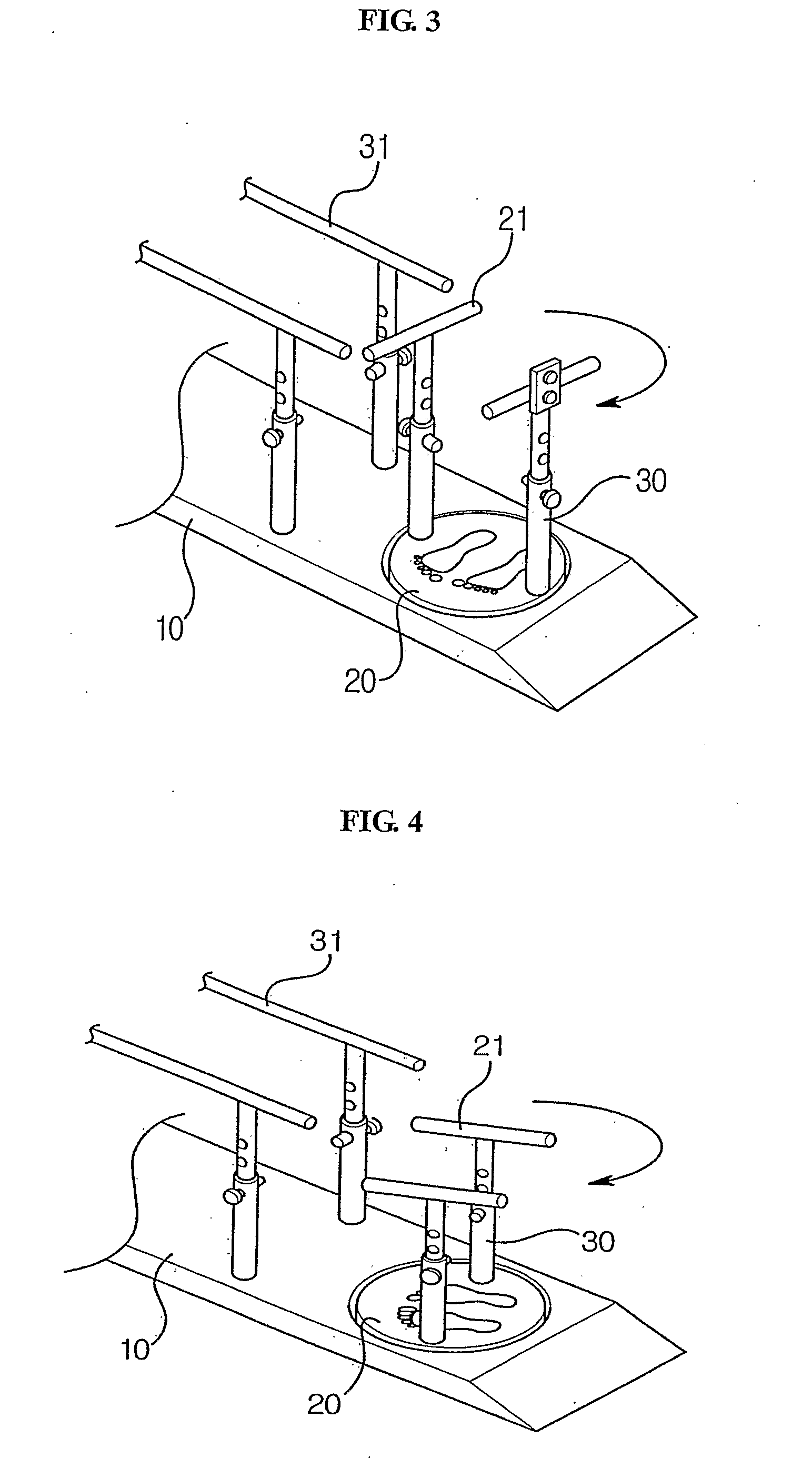 Parallel Bars Instrument For Walking Exercise