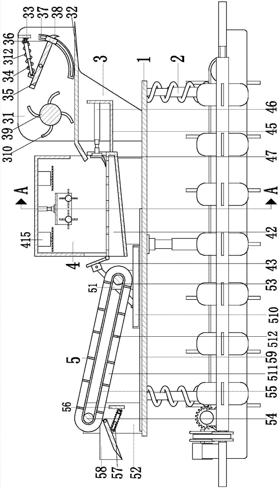 Picking and delivering robot used for ecological floating bed rod-shaped agricultural fruits