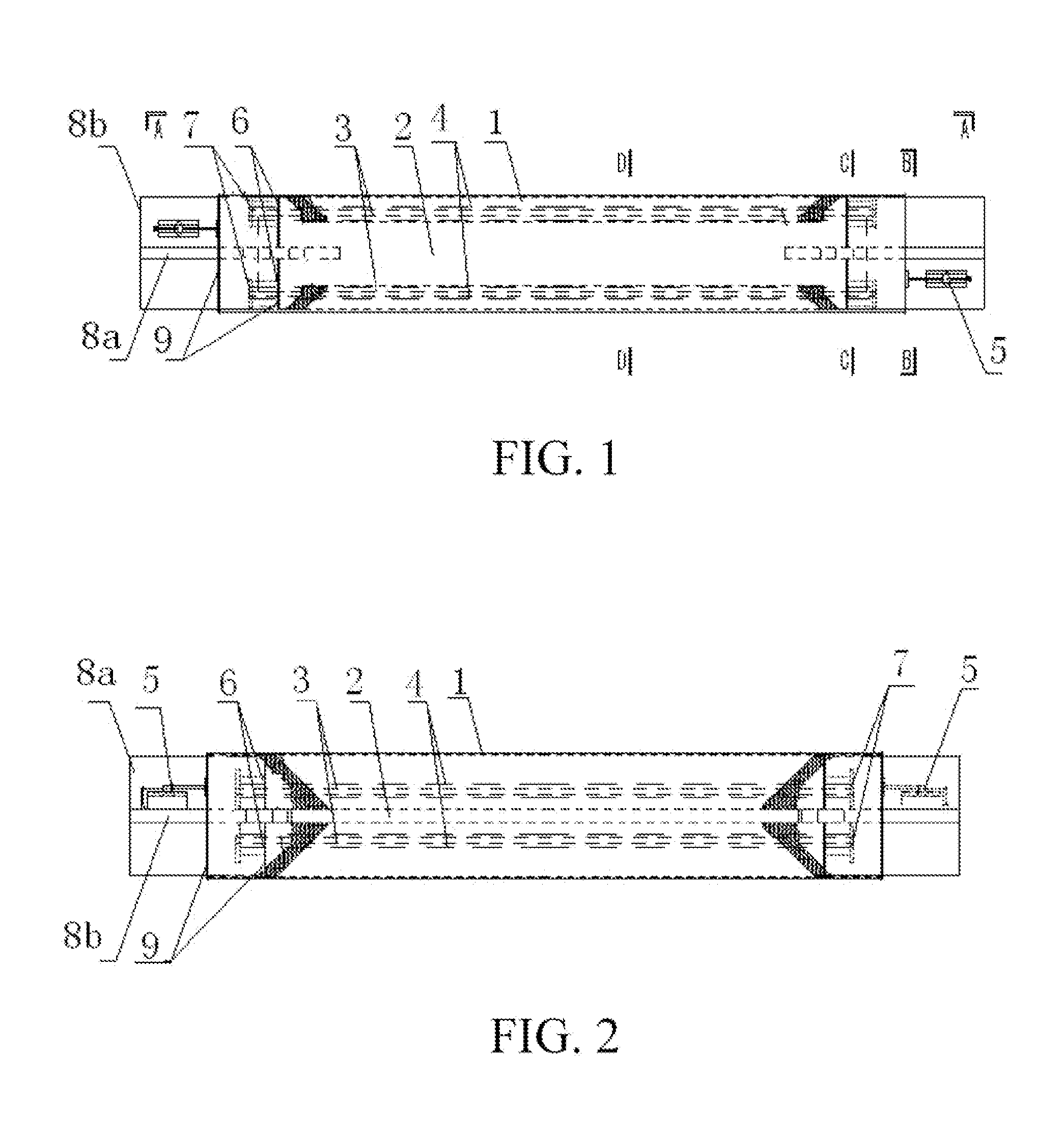 Seismic-incurred-rupture-resistant deformation-recordable buckling-restrained brace and fabricating method thereof