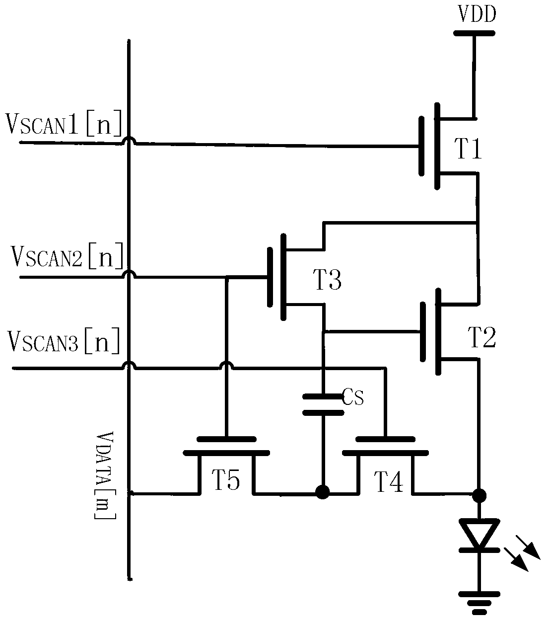 Pixel circuit, display device and driving method