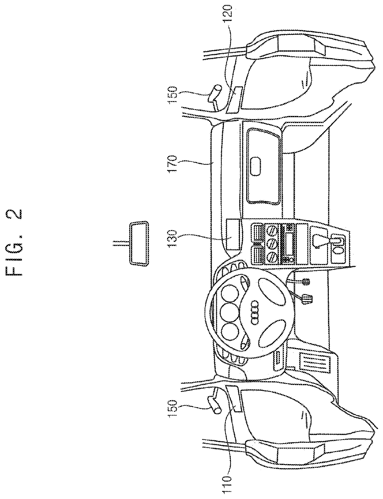 Vehicle display device and method of driving the same