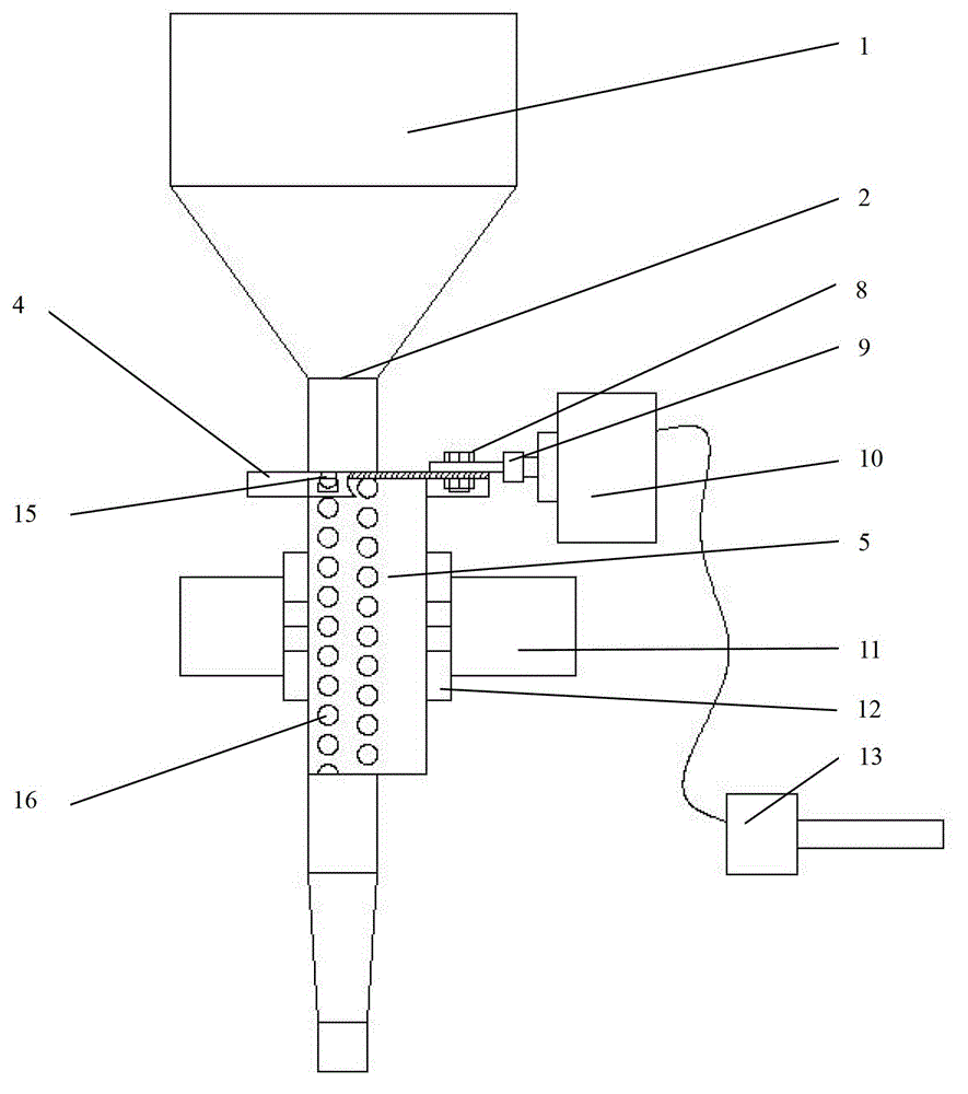 Type hole plate-type seed sowing and replanting device for alfalfa