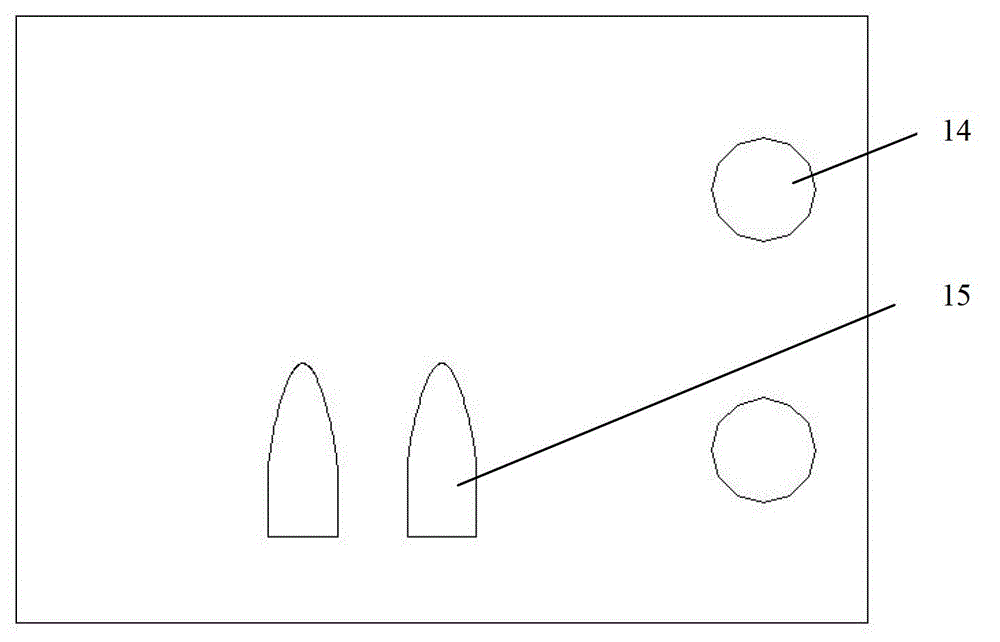 Type hole plate-type seed sowing and replanting device for alfalfa