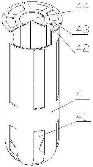 Oil well pumping pipe capable of automatically removing sand