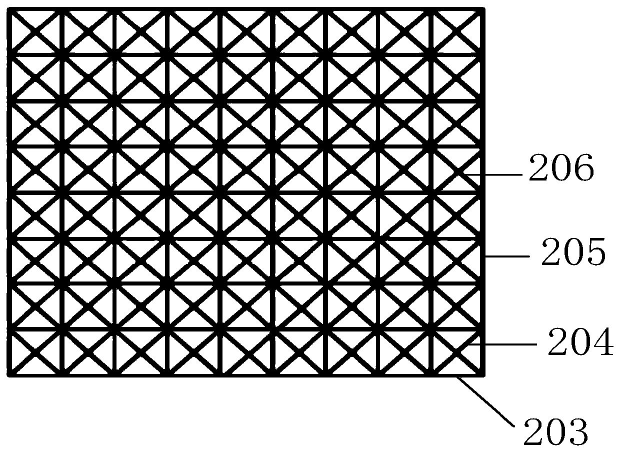 Sandwich structure applied to automobile crash energy-absorption box