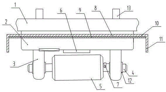 Printing roller device capable of preventing glazing