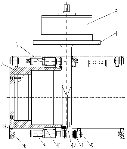 Rectangle hard rock shield cutter head