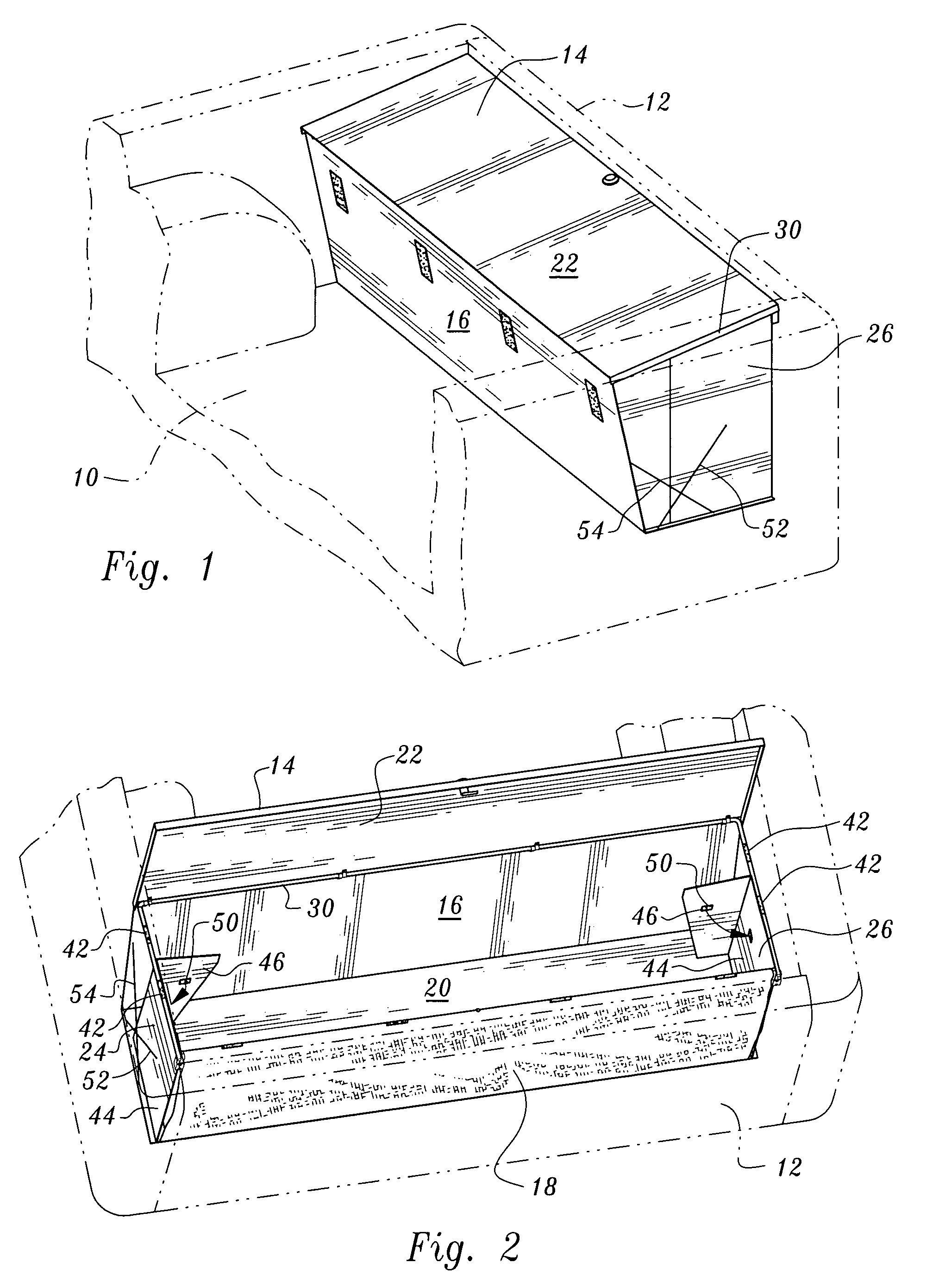 Collapsible storage container for vehicles