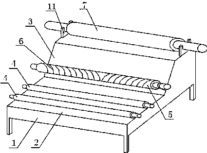 Cloth winding machine convenient to operate