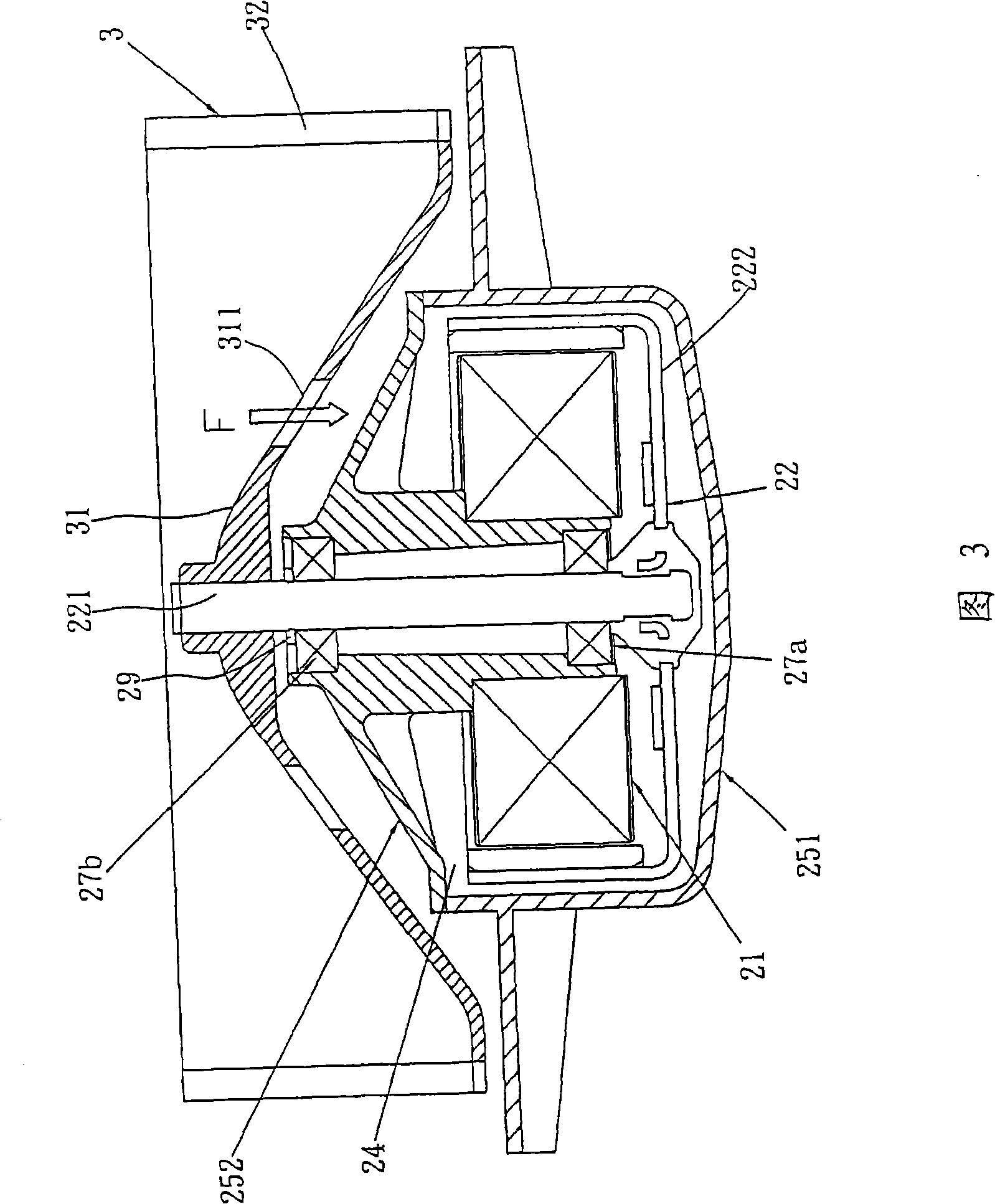 Motor and fan having dustproof and dissipating heat function