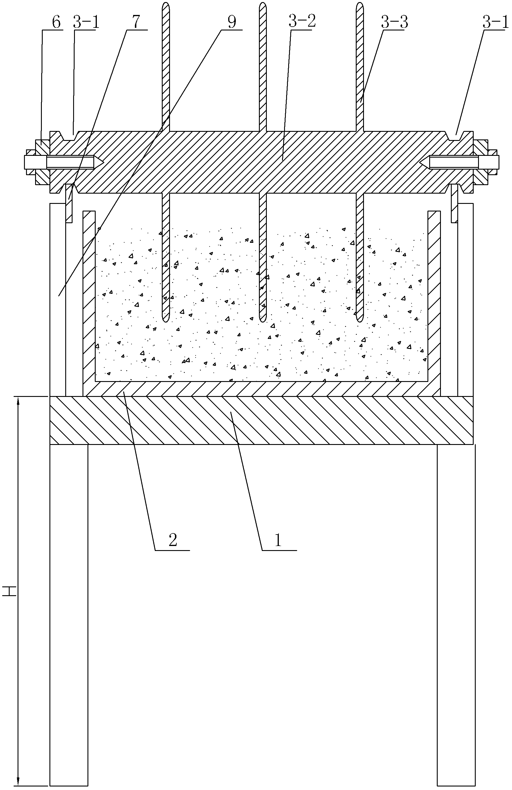 Concrete viscometer