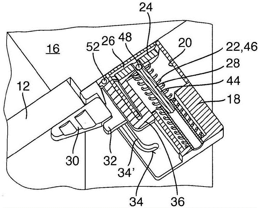 Retracting device