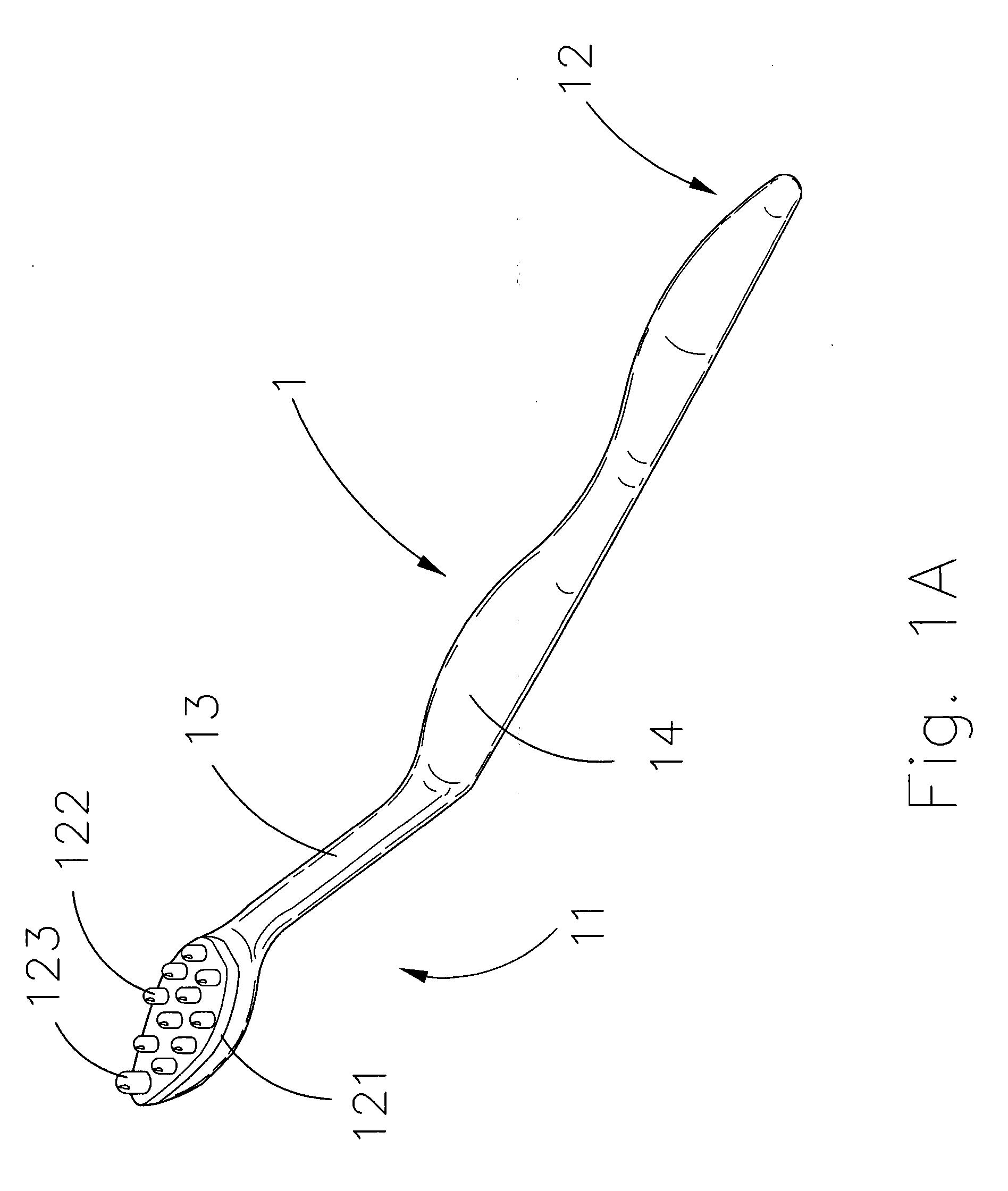 Hand tool for enhancing blood circulation of tooth root and gum