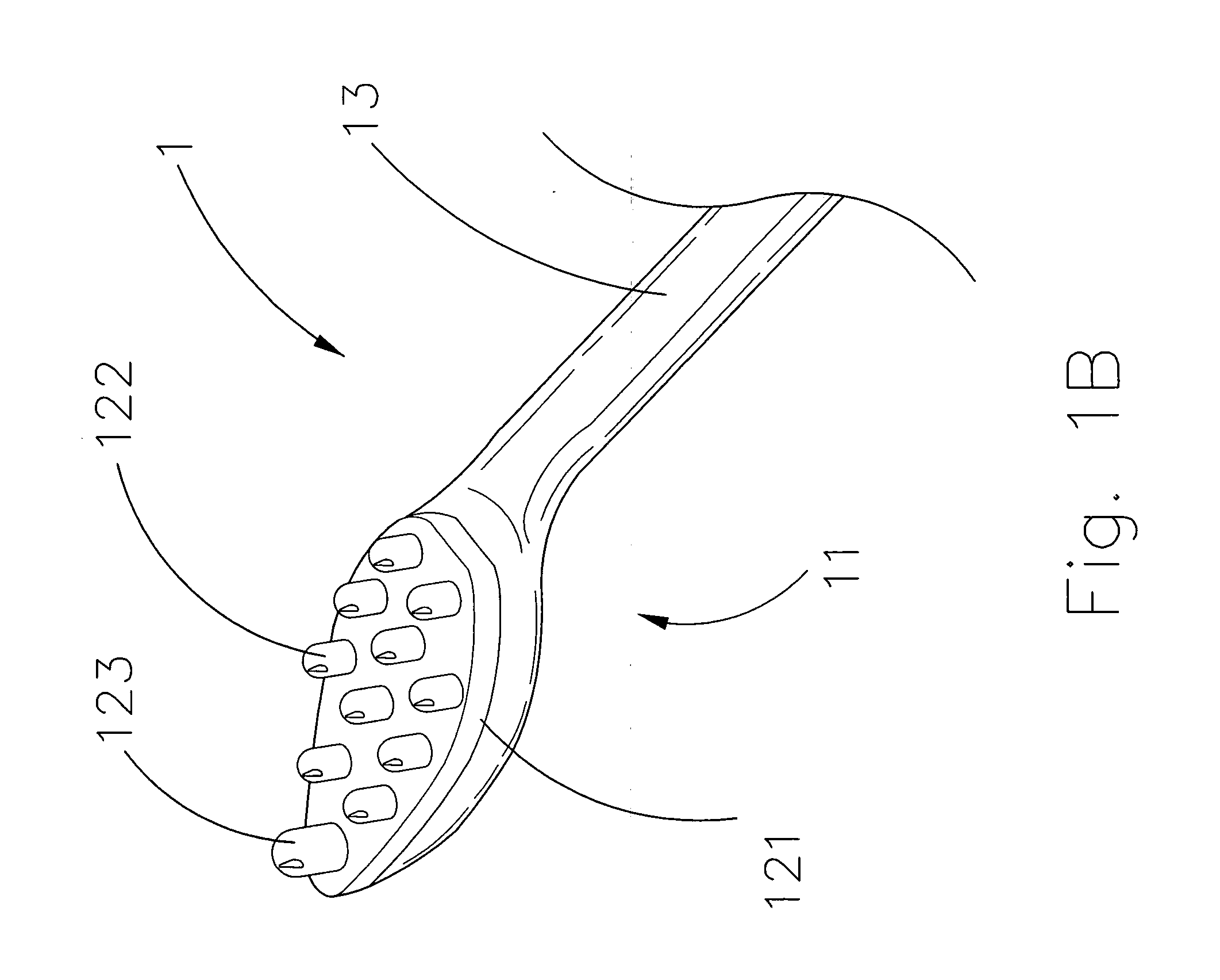 Hand tool for enhancing blood circulation of tooth root and gum