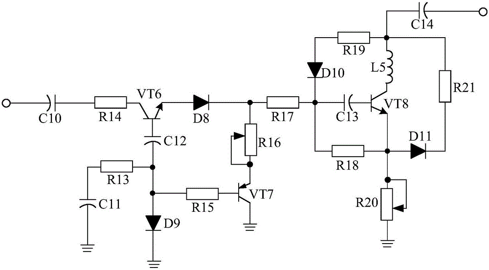 Electrodeless fluorescent lamp voltage stabilization constant current power source based on source electrode amplification circuit