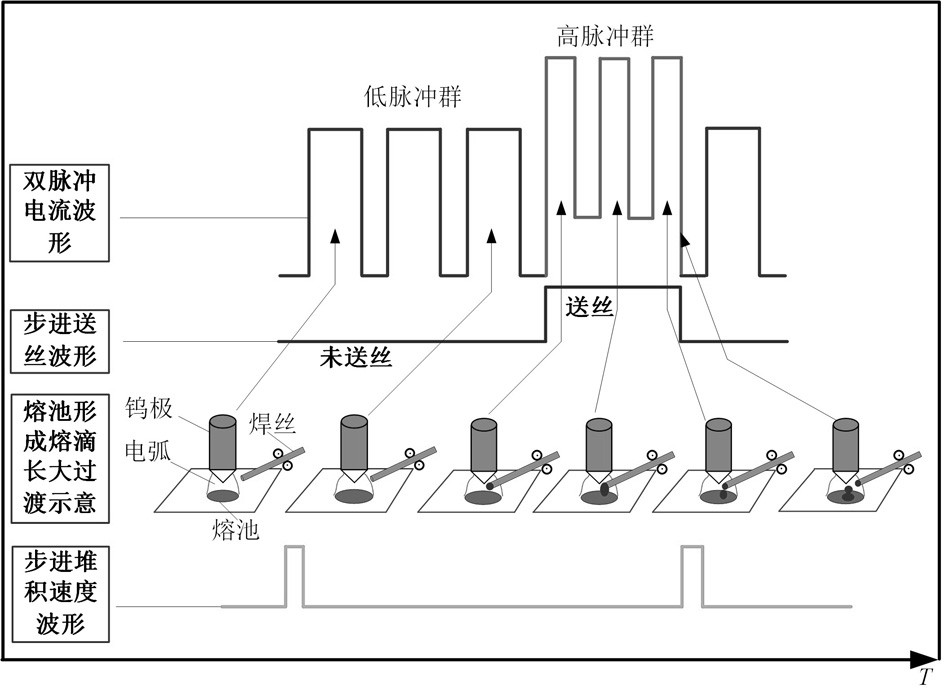 Accurate forming method and accurate forming system in TIG electric arc additive manufacturing process