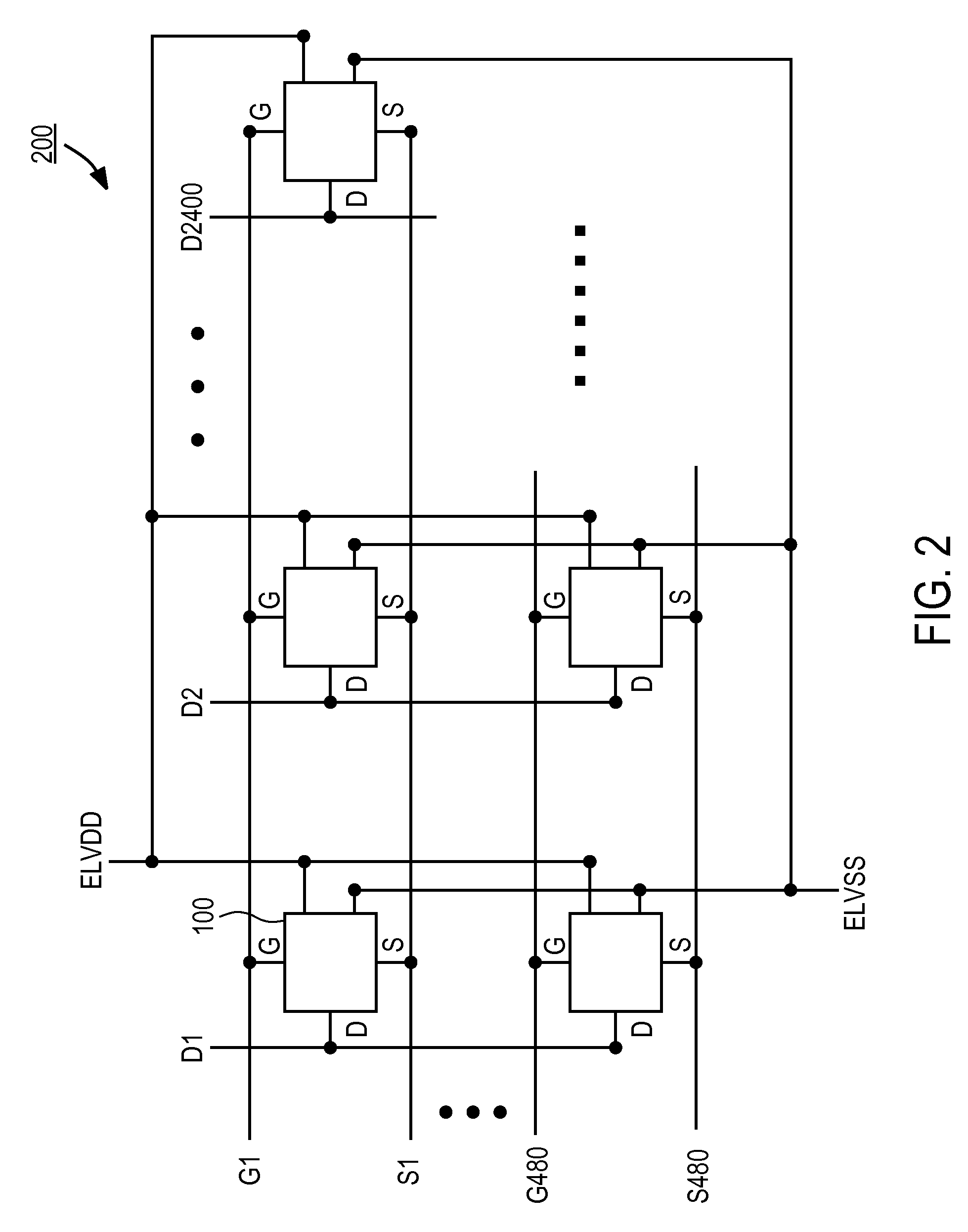 Correction of TFT non-uniformity in amoled display