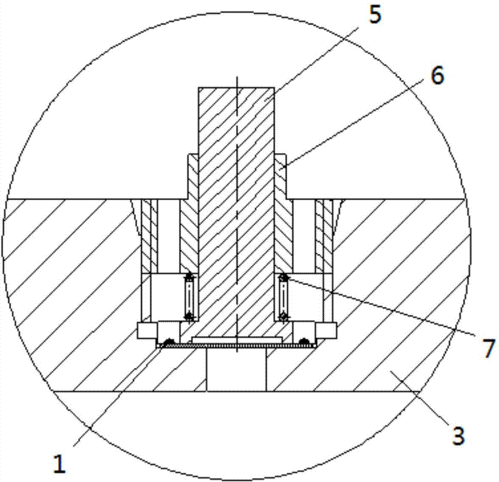 Smoke-fire actuating cylinder for nuclear power safety valve and laser welding method thereof