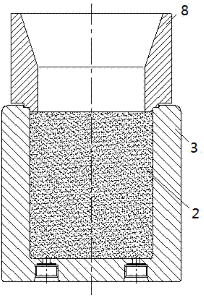 Smoke-fire actuating cylinder for nuclear power safety valve and laser welding method thereof