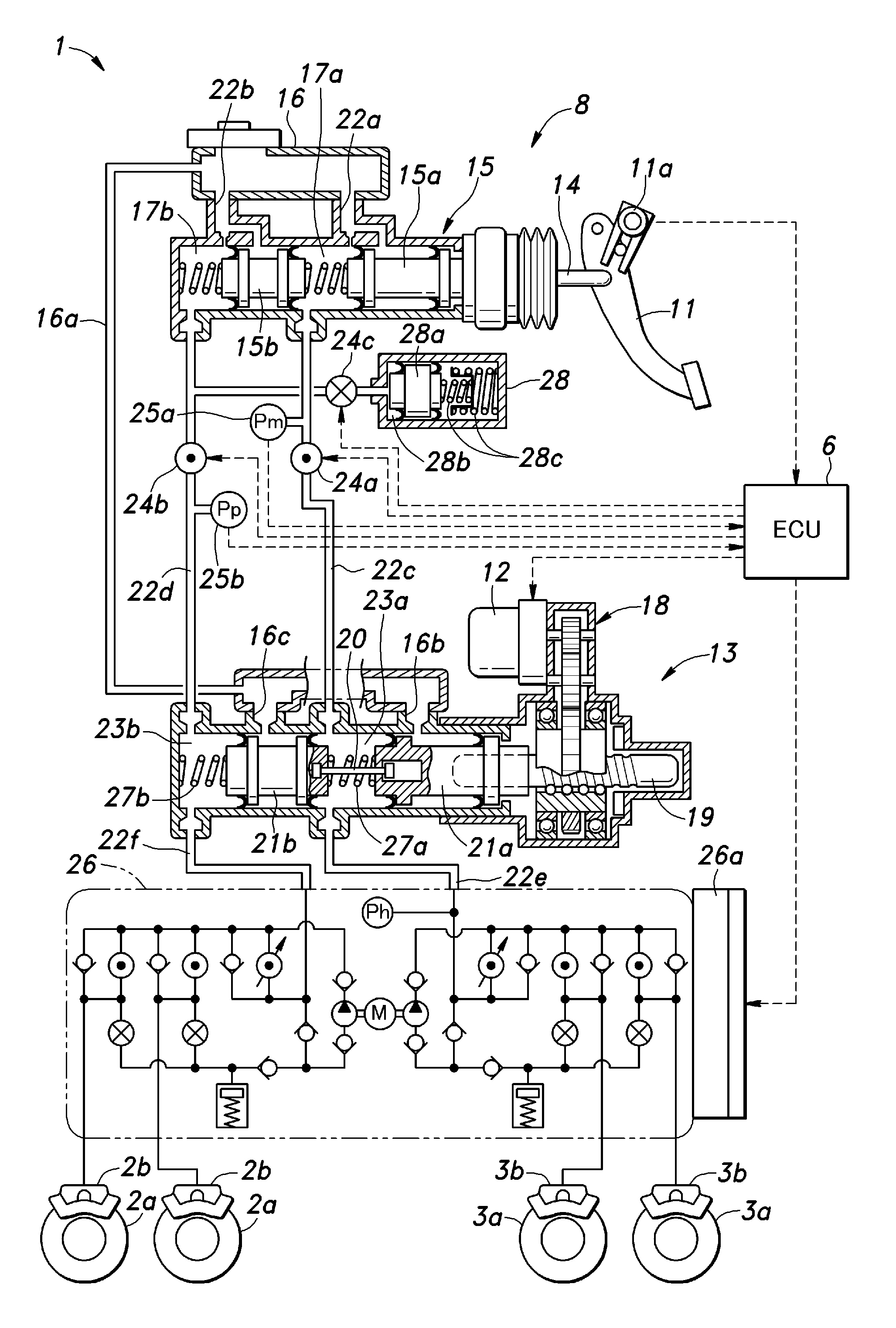 Vehicle brake system