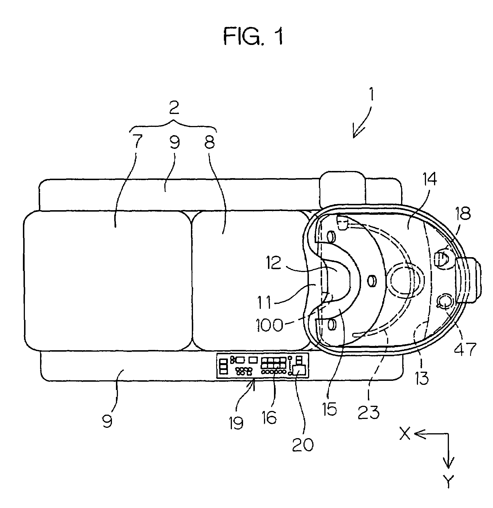 Automatic shampoo machine